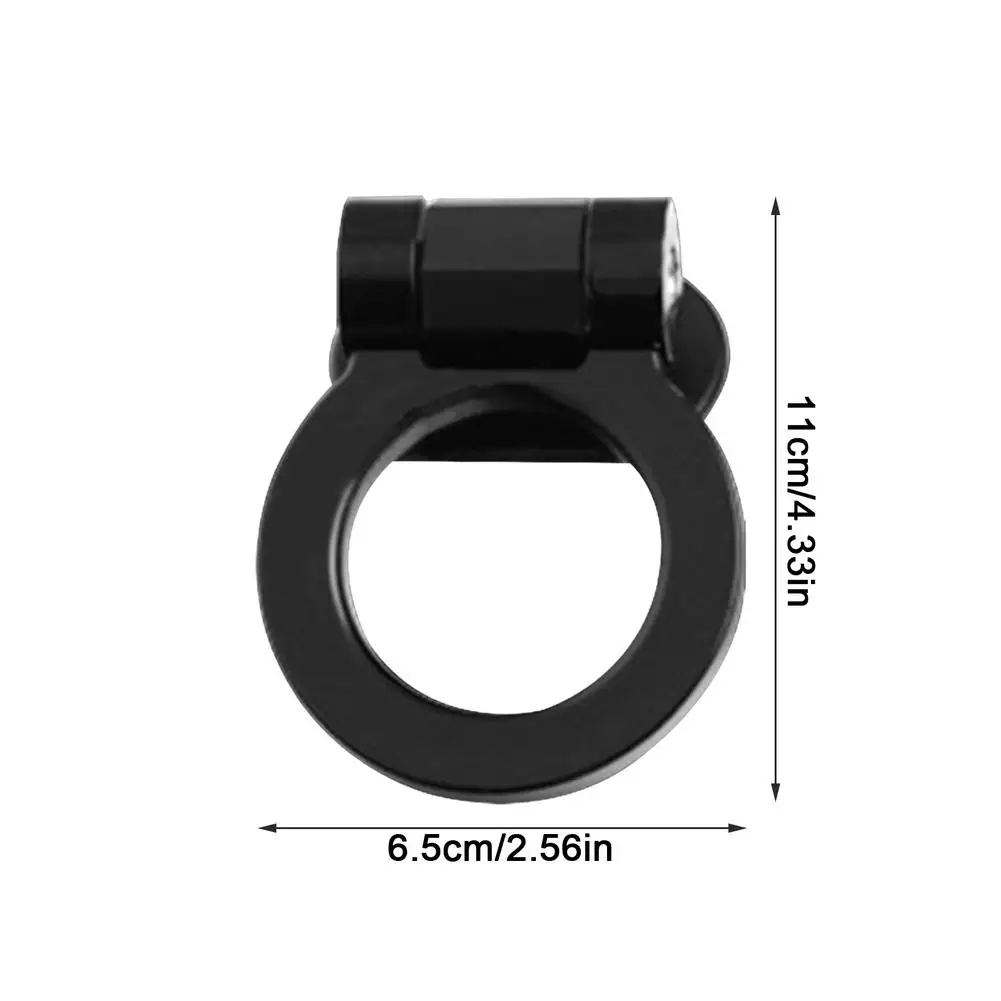 

ABS Trailer Hook Sticker Universal U-shaped Car Paste-type Trailer Hook Decorative Tow Hook Ring Auto Decoration Accessories