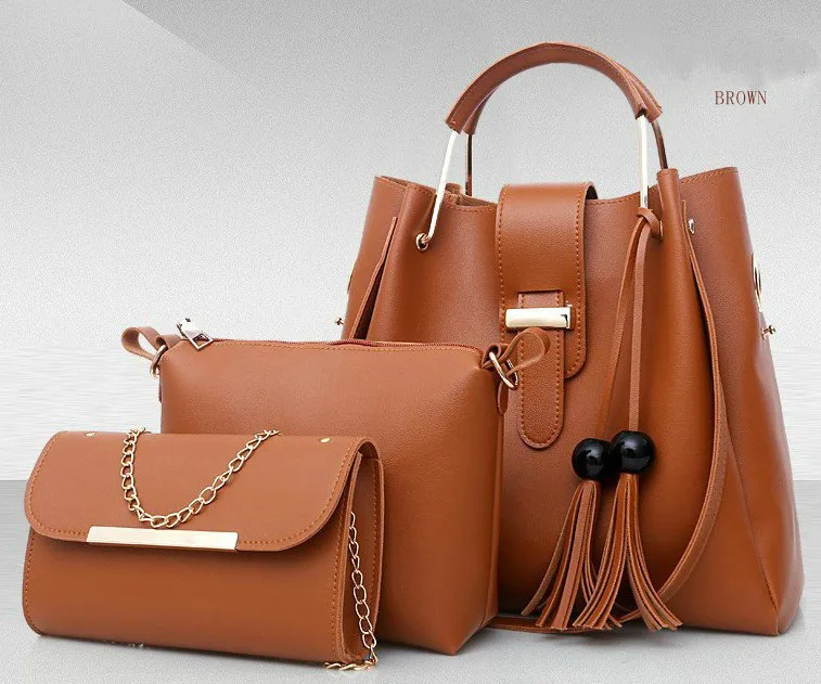 

The new lady bag steamed stuffed bun mother bag three-piece suit