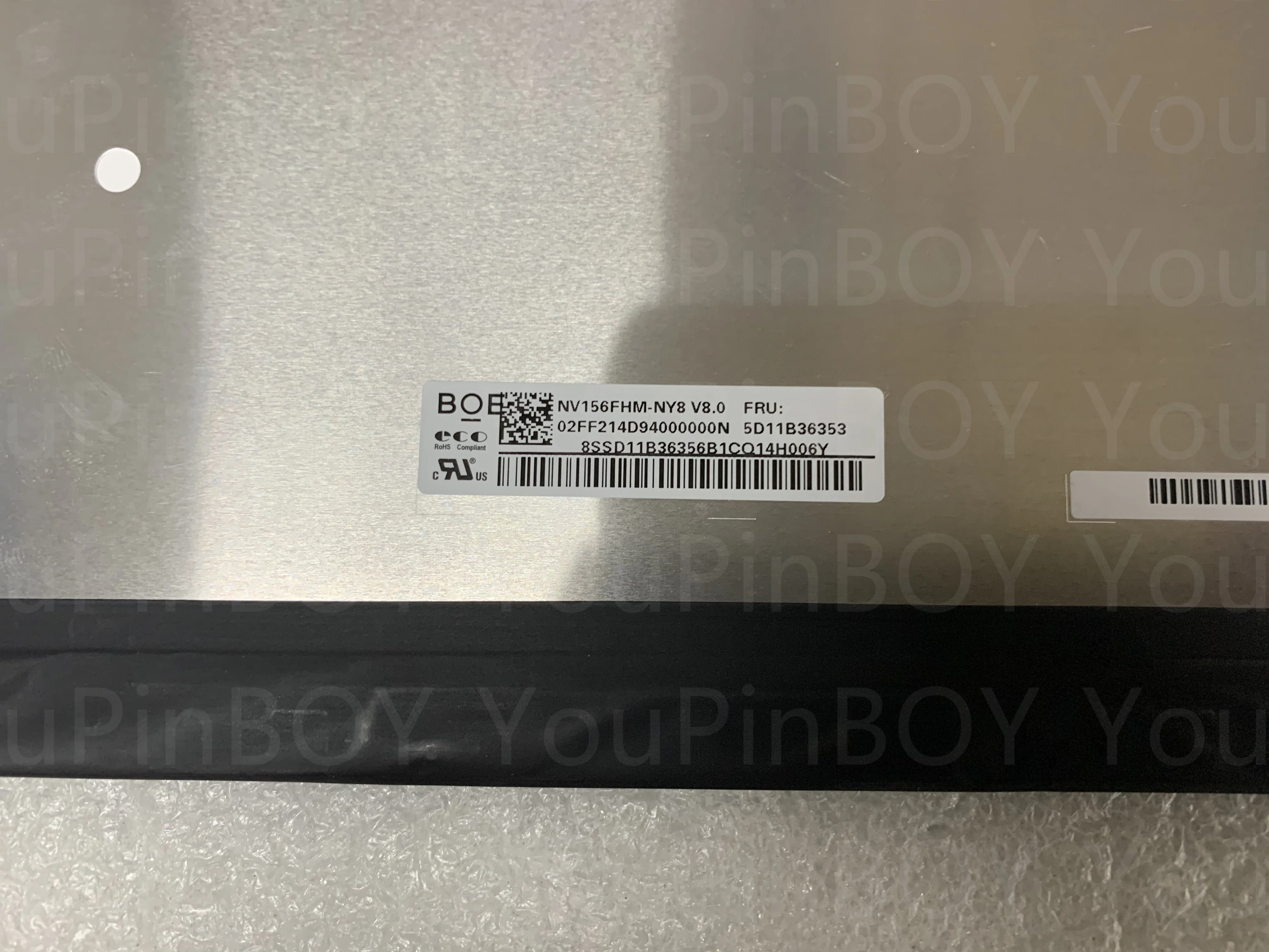 Диагональ экрана 15 6 дюйма NV156FHM-NY8 V8.0 FHD 165 x Гц EDP 40Pins матрица ЖК-дисплея NV156FHM NY8 FRU: