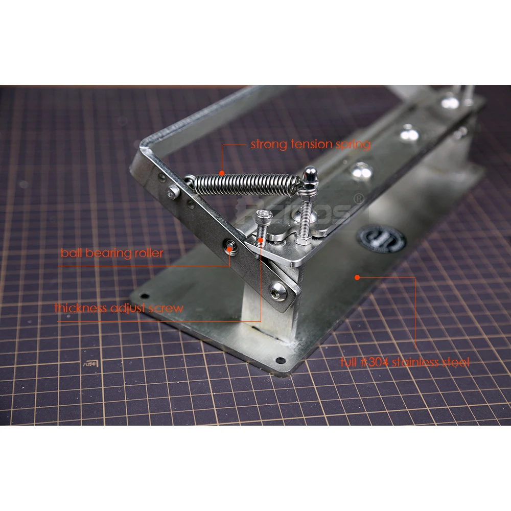 Скребок для кожи pro 8 5 дюйма ручной кожаный skiver инструмент очистки RCIDOS сплиттер