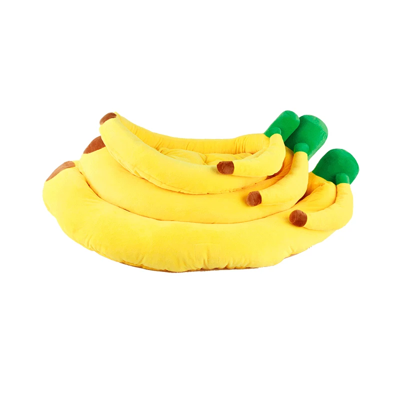 

Dog Bed Cat Sofa Cover Blanket MARU Cat House Basket Mattss Banana Shape Warm Kennel Cat Small Pet Bed Cute Puppy dog kennel
