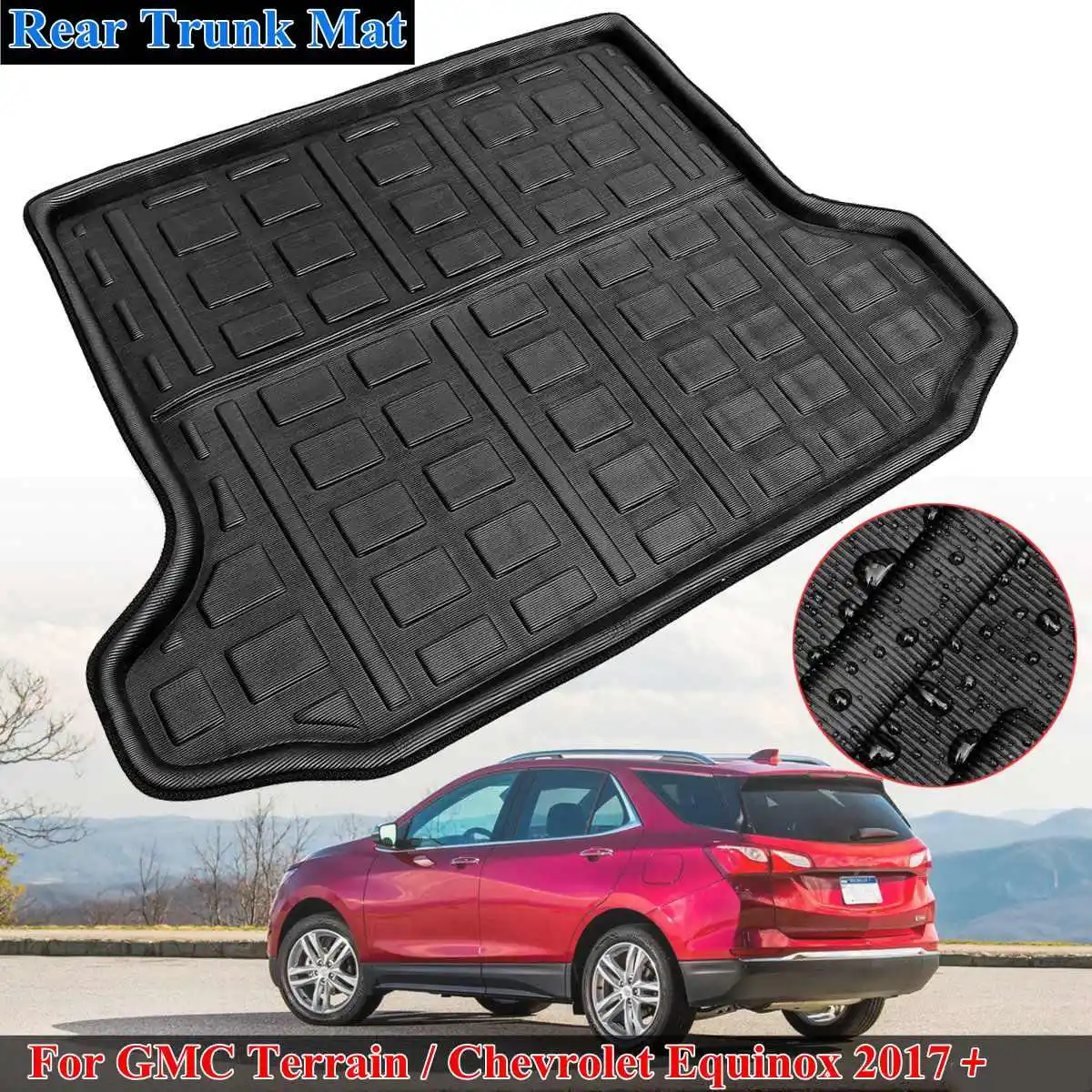 Поднос для грузового лайнера задний водонепроницаемый коврик багажника ковёр