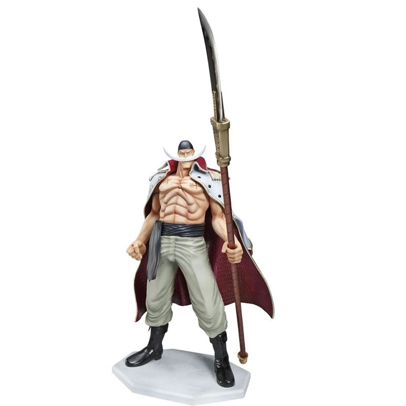 One Piece GK POP белая борода Эдвард Ньюгейт аниме экшн фигурка модель 35 см Строительная