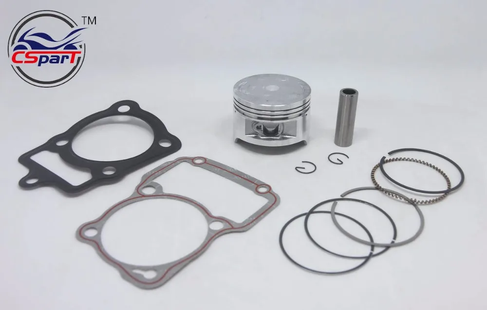 

63.5MM 15MM Piston Kit Ring Gasket For Honda CG200 200CC air cooled Shineray ZongShen Lifan Taotao ATV Quad Kaya Xmotos Pit bike