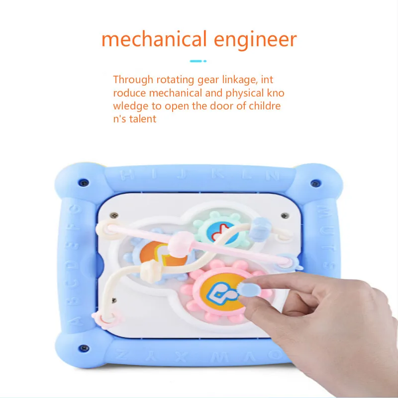 Children Clapping Drum Music Hand Clapping Drum Multi-functional Wisdom Cube Hexahedron Early Education 0-12 Educational Toys