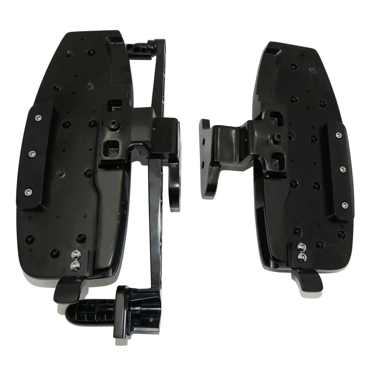 Запчасти для мотоциклов хромированная Напольная доска с передним драйвером и