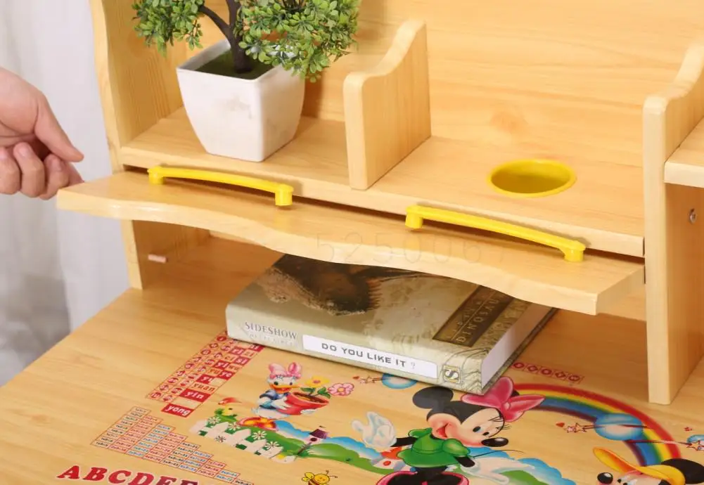 Обучающий стол детский книжный шкаф унисекс студенческий многофункциональный