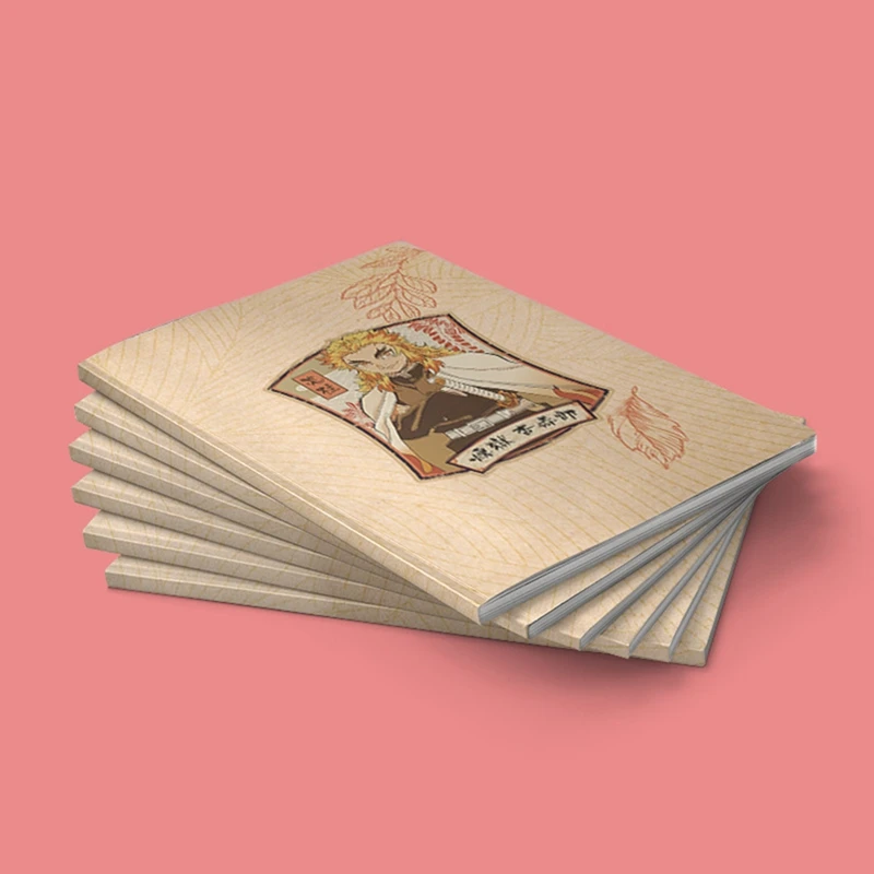

Anime Demon Slayer Kimetsu No Yaiba Cartoon Notebook Paper Agenda Schedule Planner Notepad Stationery Gift for Student