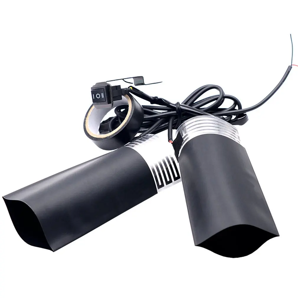 

Мотоциклетная независимая электрическая нагревательная ручка 12 В Водонепроницаемая осенне-зимняя теплая электрическая нагревательная ру...