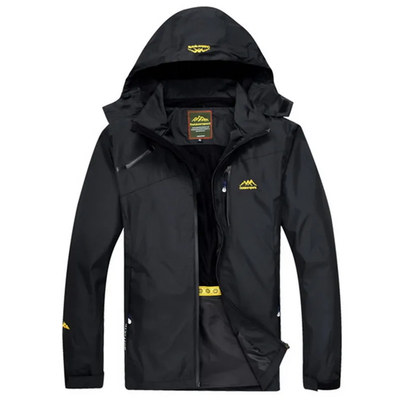 Мужская куртка для активного отдыха весна осень ветрозащитная