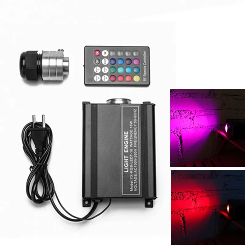 Регулируемый волоконно оптический Звездный светильник источник драйвера