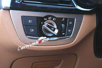 

Матовый подкладке головной светильник кнопка включения Накладка для BMW 5 серии G30 2017-2019