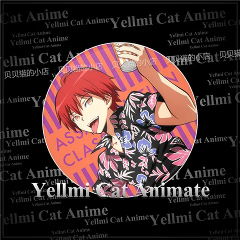 1 шт. брошь значок из аниме корейцы учительский класс Shiota Nagisa Akabane Karuma|Броши| |