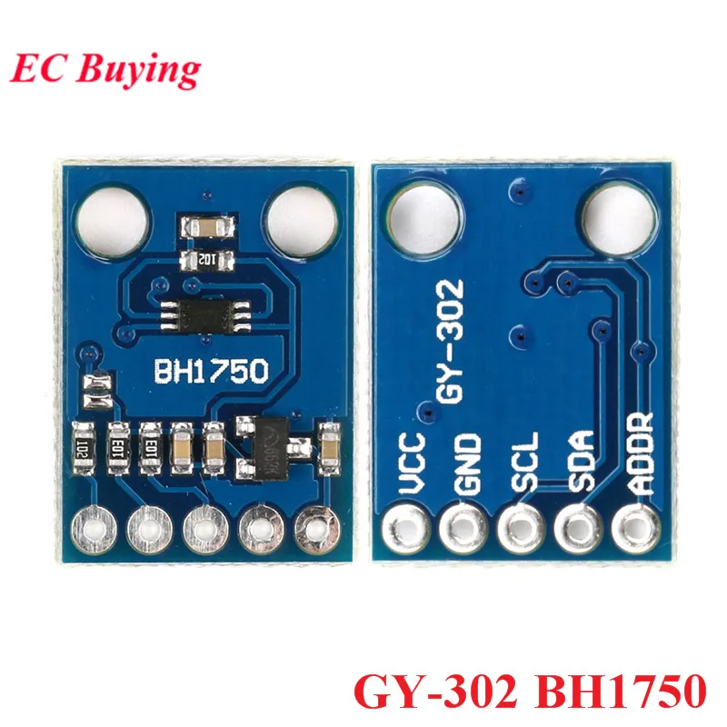 5 шт. Φ BH1750 BH1750FVI для Arduino DC 3V-5V GY302 Sensor Module | Электронные компоненты и принадлежности