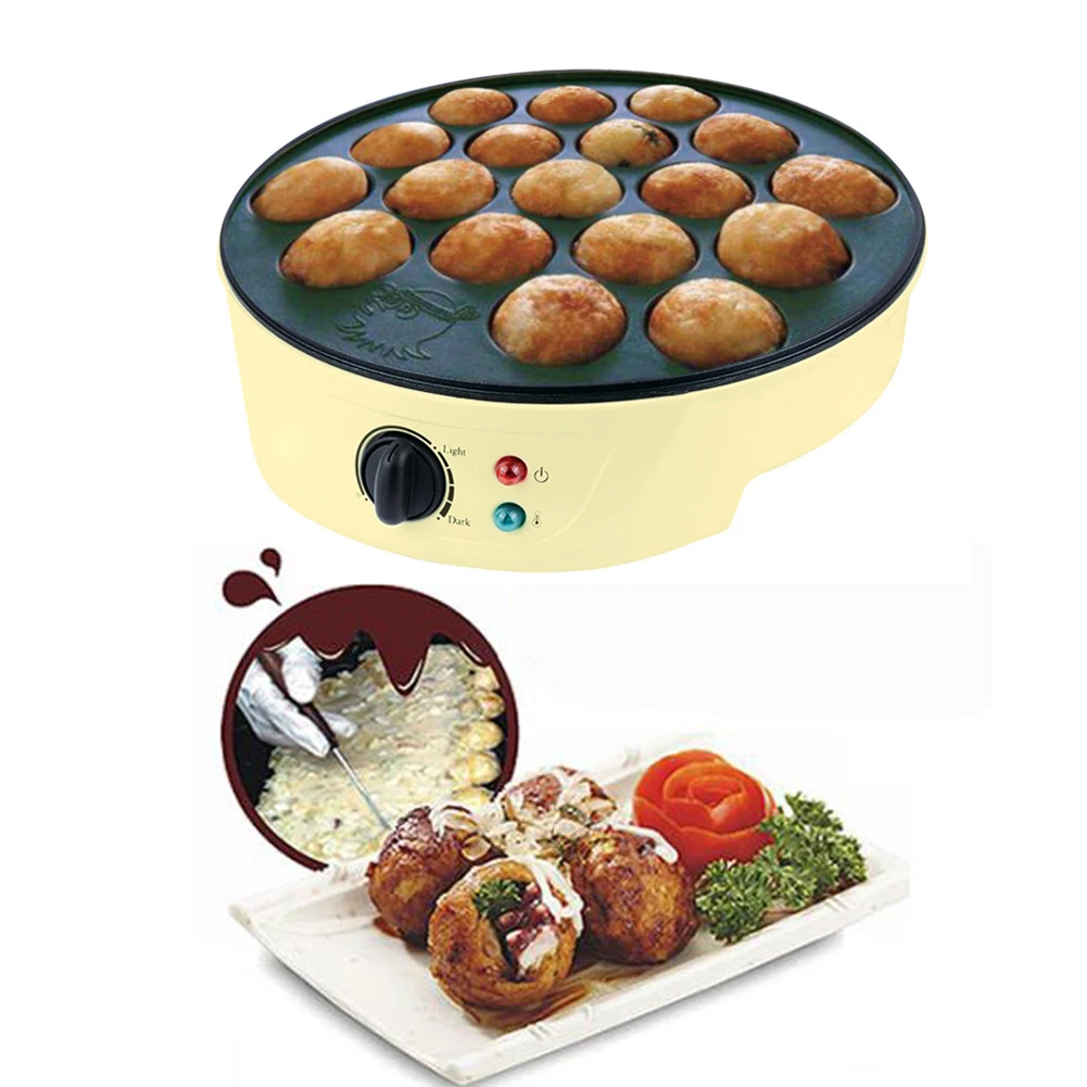 Устройство для приготовления такояки простой и в эксплуатации электрический