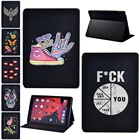 Чехол для планшета Apple IPad 234 IPad 2020, 82019, 710,2 дюймаIPad Mini 12345 IPad 56 поколения из искусственной кожи с принтом