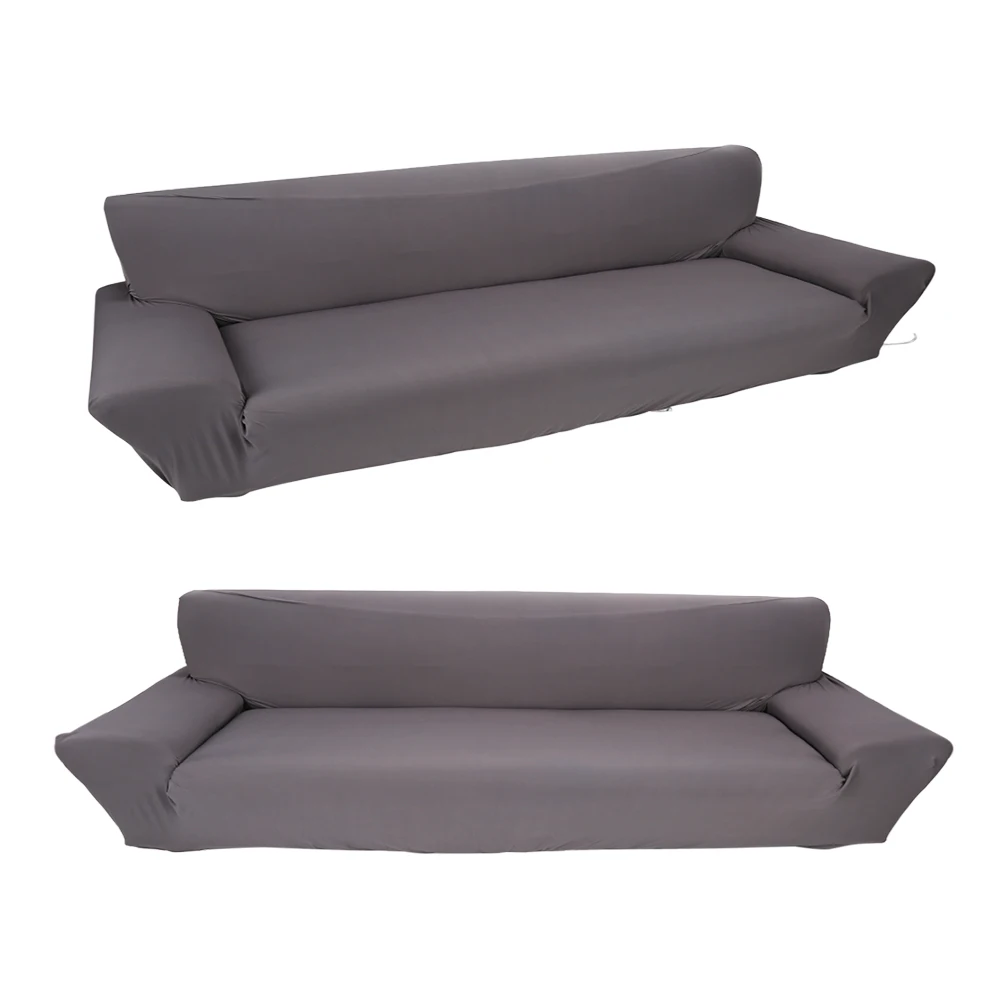 

Full stretch sofa covers Couch Slipcover Elastic Protector For 4 seater New Grey