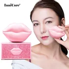 Коллагеновая эссенция InniCare, маска для губ, увлажняющий крем для губ, мембрана для губ, отшелушивающая маска против морщин, сухая красота, корейский уход за кожей