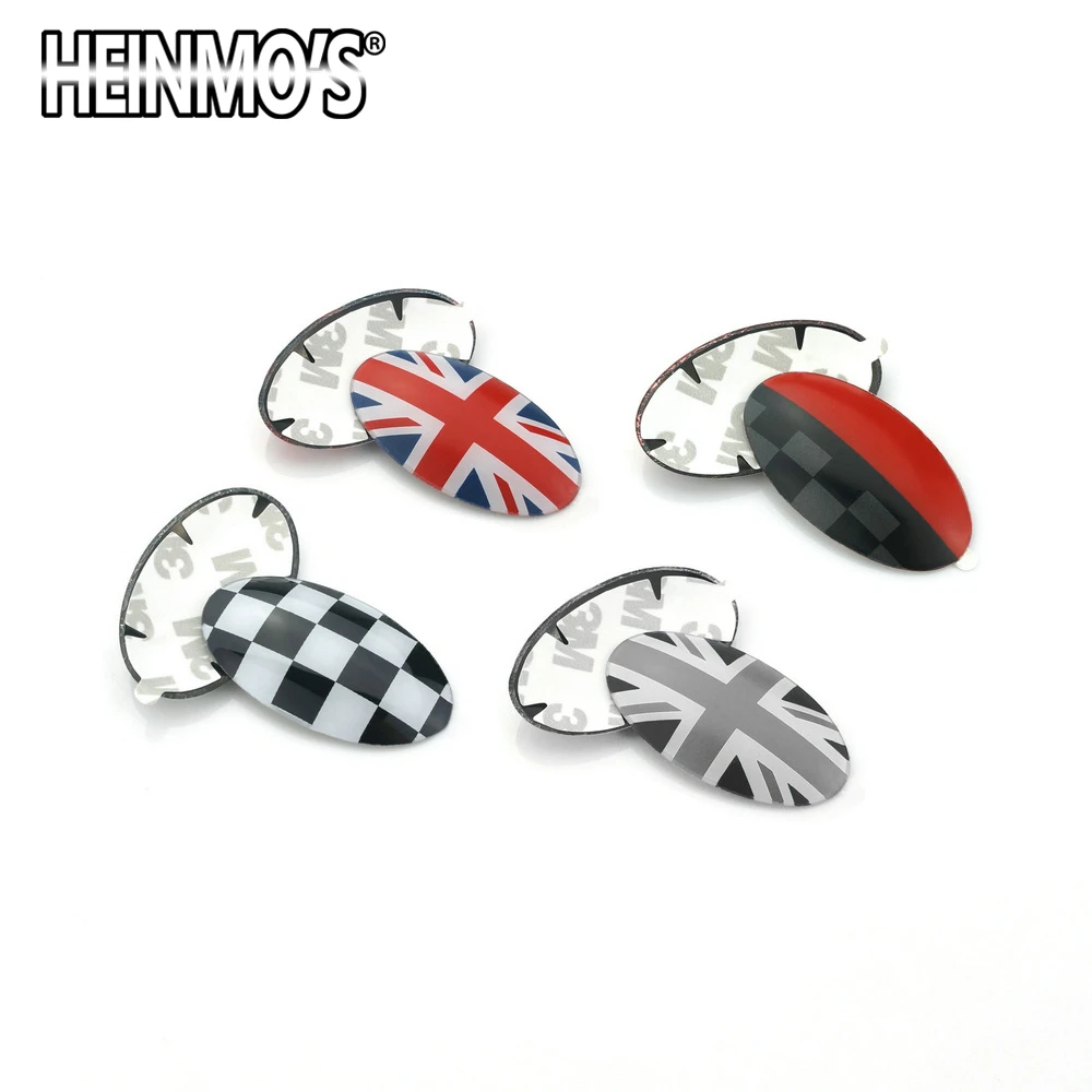 2 шт., автомобильные накладки для ручек переключения, наклейки для Mini Cooper F54 F55 F56 F60, земляк клабман, Хардтоп, хэтчбек, автомобильные аксессуары