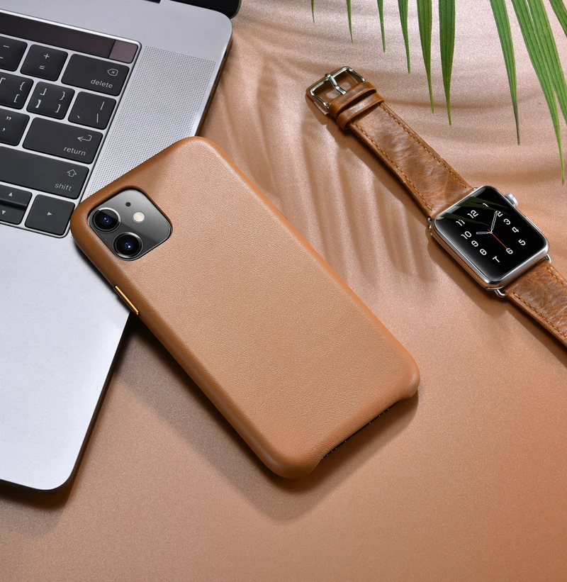 Для iPhone 11 чехол из натуральной воловьей кожи iPhone11 Pro чехол для офиса защитная задняя крышка для iPhone 11 Pro Max