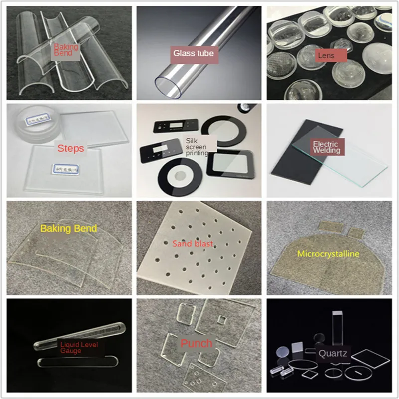 Смотровое стекло из закаленного специального стекла 10 мм смотровое нержавеющей