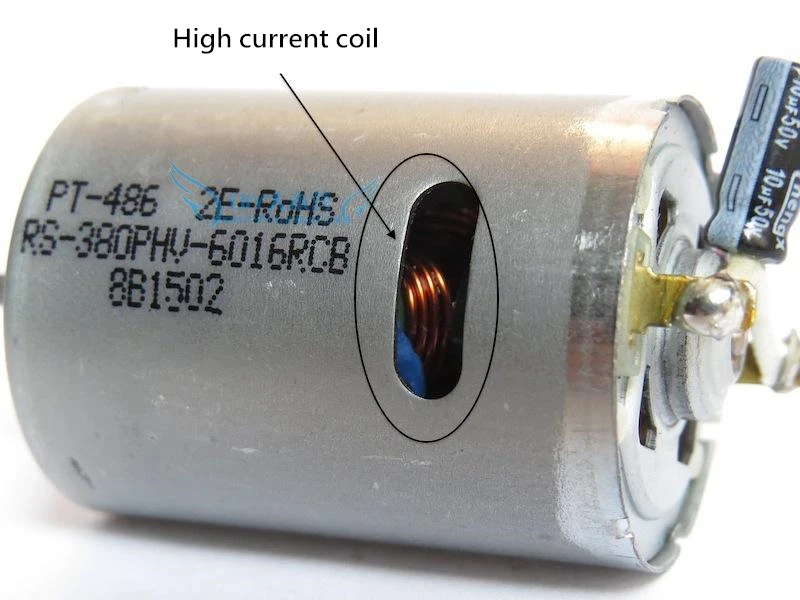 Модель лодочного автомобиля RS-380 высокоскоростной мотор постоянного тока 4 5 в 6 7 2