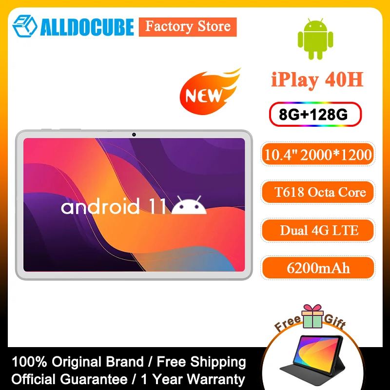 Alldocube iPlay планшет на Android 11 восемь ядер экран 2021 дюйма 8 ГБ + 10 4 ГБ|Планшеты| |