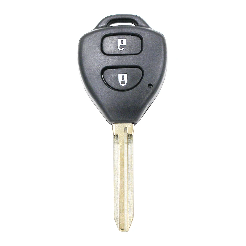2 кнопки дистанционного ключа fob 433 МГц с чипом 4D67 внутри для Toyota RAV4 Corolla Европа 2006