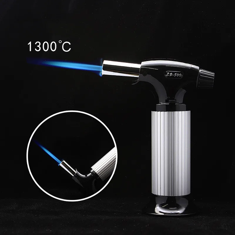 

Small Spray Gun Kitchen Igniter Welding Torch Windproof High Pressure Direct Injection Flame Turbo Butane Gas Lighter