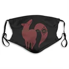 7 Семь смертных грехов бан красный качество модные смешные многоразовые маски