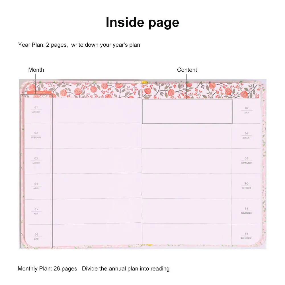 Ежедневник 2020 Еженедельный и ежемесячный учебный планировщик для достижения