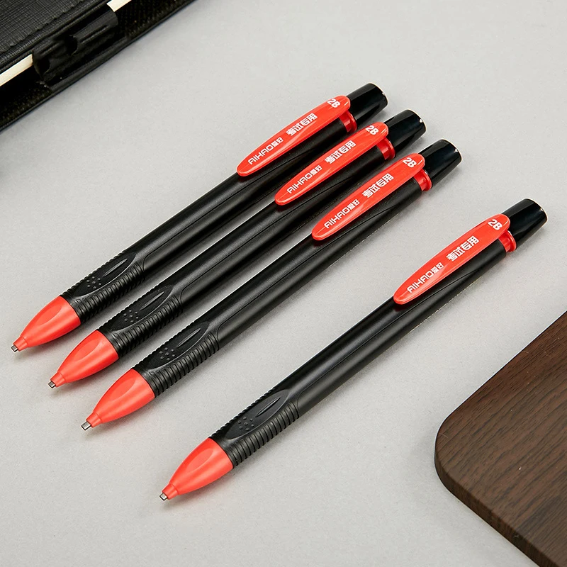 2b Mechanical Pencil Comes With Eraser Student Office Stationery Writing Tools