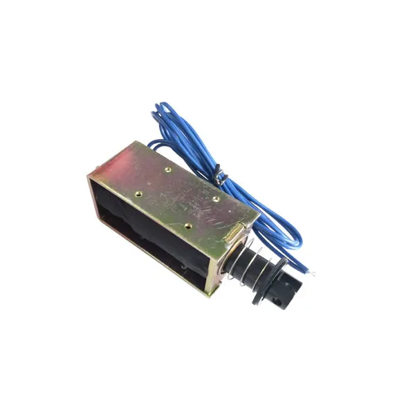 

1pc large square DC solenoid HIO-1574S-24V25 capacitor equipment machine sorter subway ticket vending machine