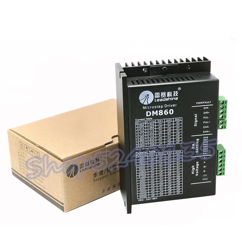 Шаговый двигатель Leadshine DM860 raplace M860 для двухфазного шагового двигателя Nema23