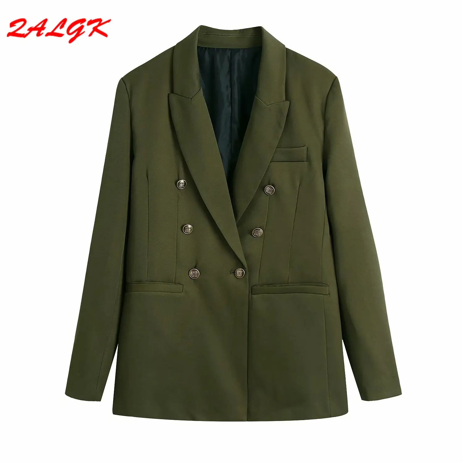 

Women Blazer New Products for Fall/winter 2021 Fashion Slim Solid Color All-match Casual Top Elegant and Fashionable Clothes