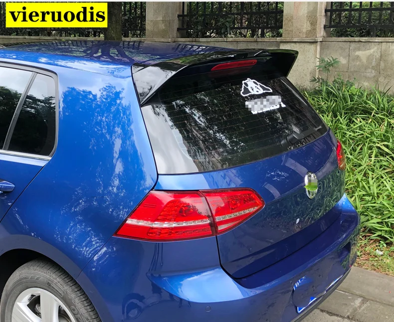 Спойлер для VW gti mk7 задний спойлер из АБС-материала Volkswagen Golf MK7 2014-2016 | Автомобили и