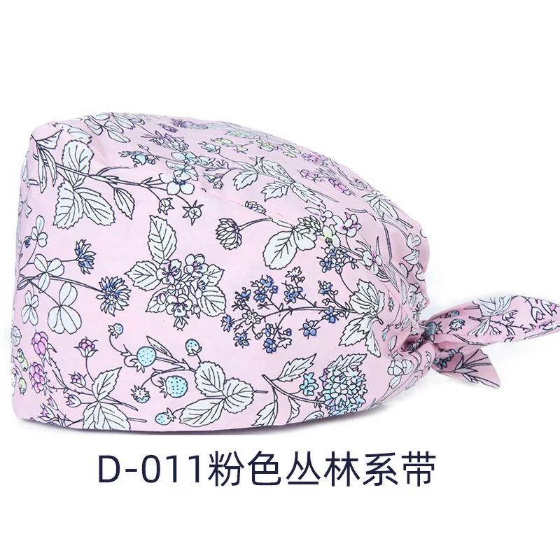 Маленькая хлопковая шляпа с цветочным принтом в литературном стиле для