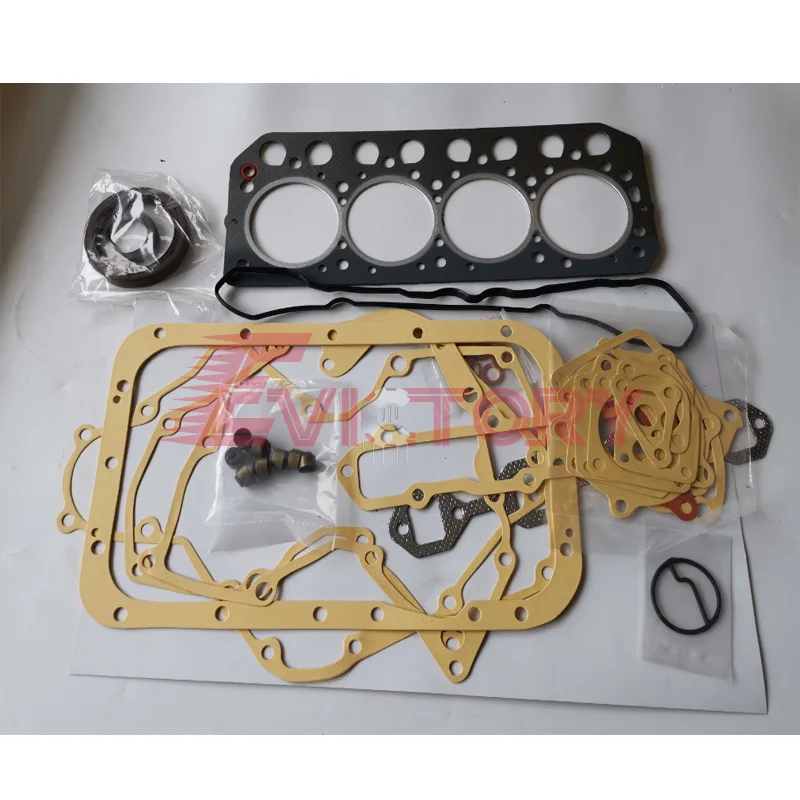 

For MitsubishI S4L2 S4L S4L-2 overhaul gasket kit + main conrod con rod bearing