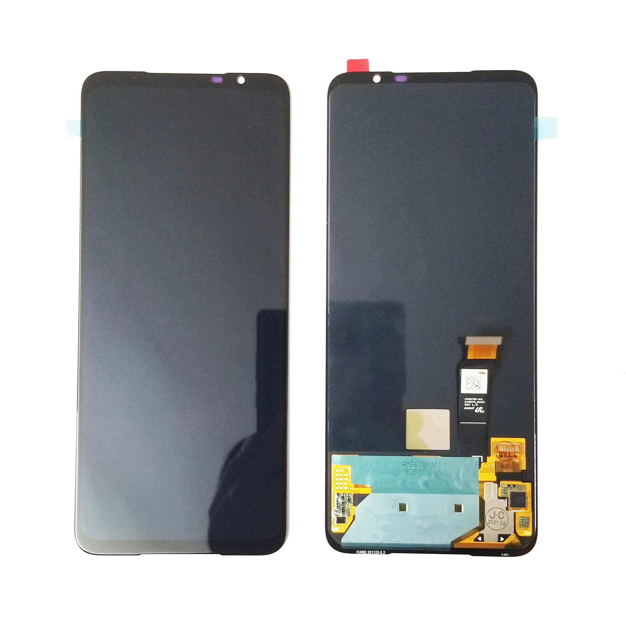144hz original amoled 6 78 for asus rog phone 5 zs673ks i005da i005db lcd display touch digitizer screen assembly replace parts free global shipping