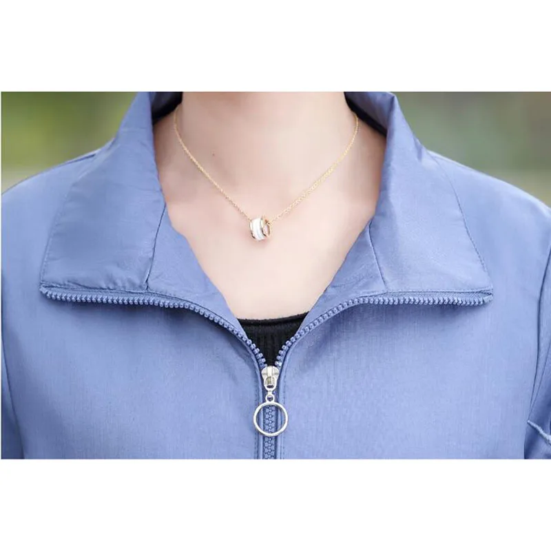 

New 2020 Spring Coat & Jacket Women's Coat Short Embroidery Jackets Women Plus Size 4XL Zipper Outerwear Thin Top Mother Dress