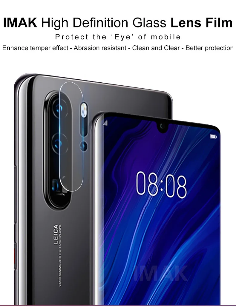 IMAK HD Защита объектива камеры для huawei P30 Pro стекло объектива камеры для huawei P30
