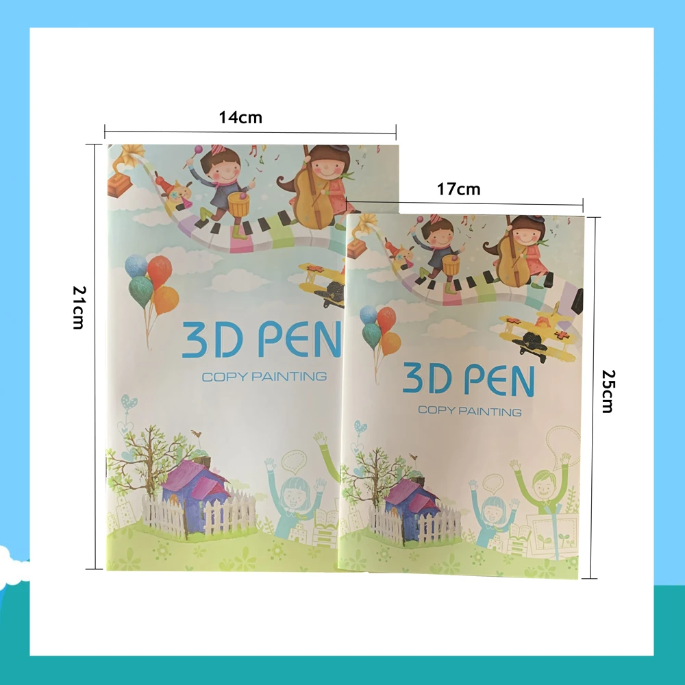 22patterns + 40patterns 3D Pen Template Pattern Book Album With Graffiti Film Drawing Board For Myriwell Sunlu Tool Parts | Компьютеры и