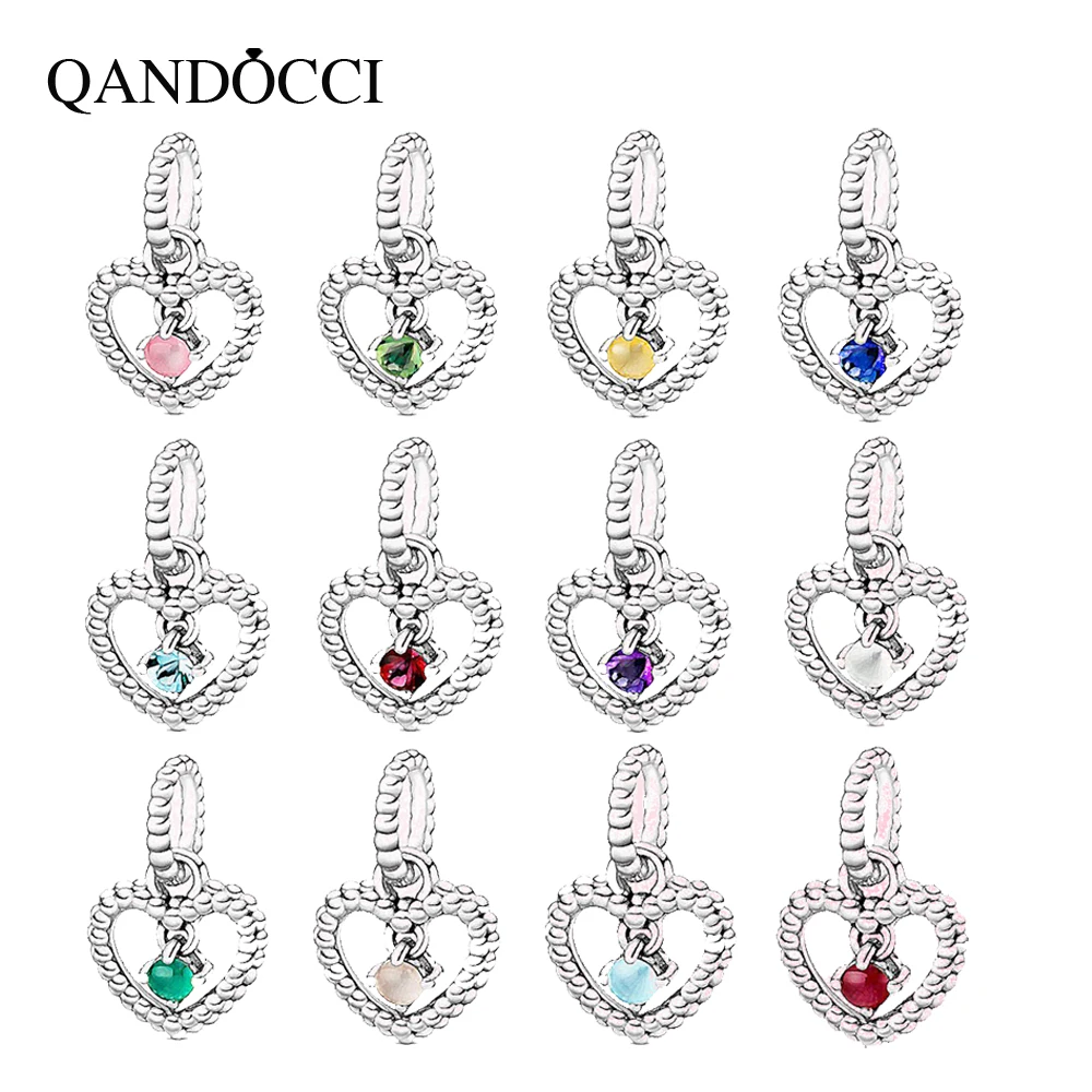 Ювелирные изделия на День святого Валентина QANDOCCI 2020 подвески из серебра 925 пробы