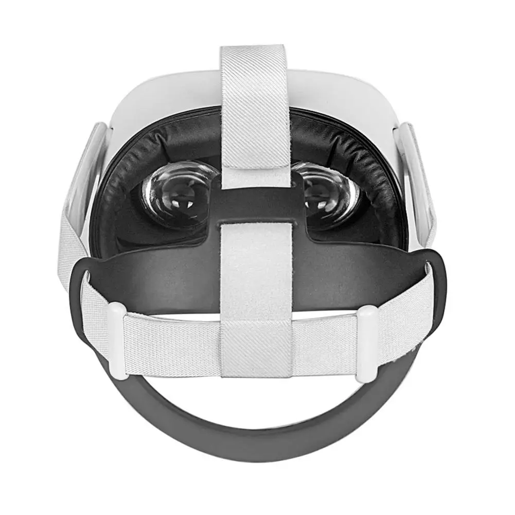 

Для Oculus Quest 2 повязка на голову Подушка Съемный профессиональные очки виртуальной реальности VR гарнитуры накладка TPU Давление снятия фиксир...