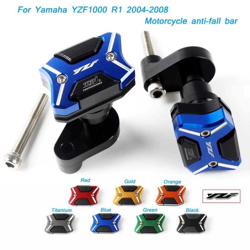 

Motorcycle Cave Frame Slider Engine Cover Crash Pads Protectors For Yamaha YZF1000 R1 2004 2005 2006 2007 2008