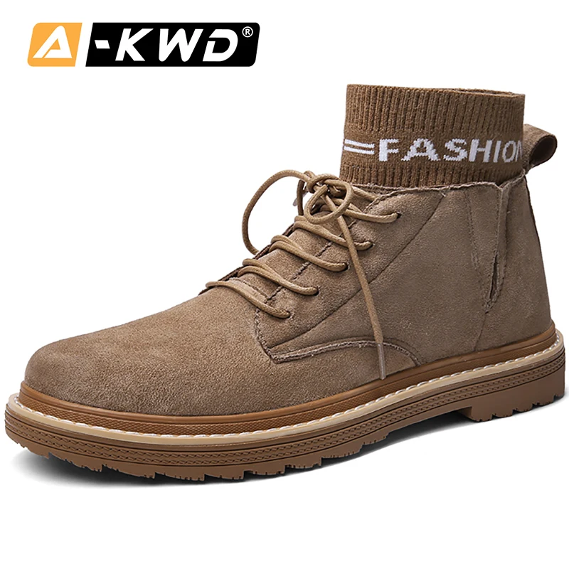 Fashion Socks Boots Men High Top Sneakers Man Luxury Brand Chaussure Montante Homme Work Winter Shoes Men's |