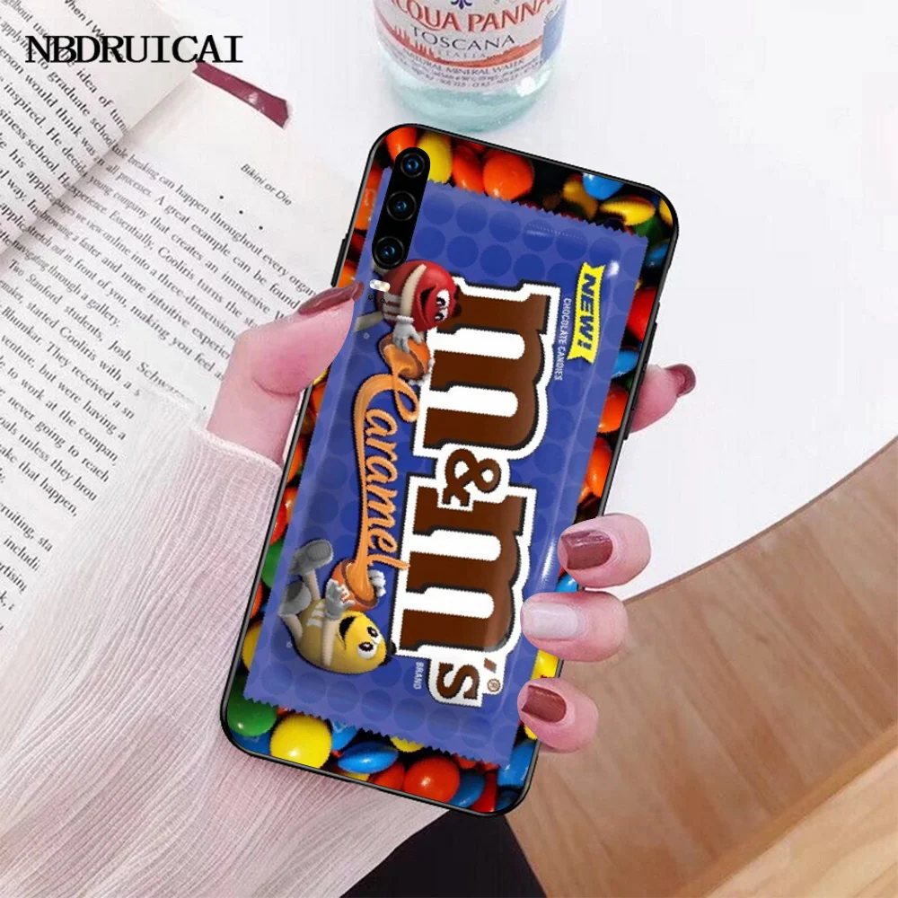 NBDRUICAI M & Ms чехол для телефона высокого качества с принтом шоколада Huawei Honor 20 10 9 8 8x 8c