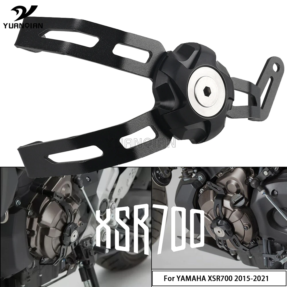 

For YAMAHA XSR700 2015-2021 2016 2017 2018 Motorcycle Engine Guard Protect Alternator Cover Guard Fit XSR 700 XTribute 2019-2021