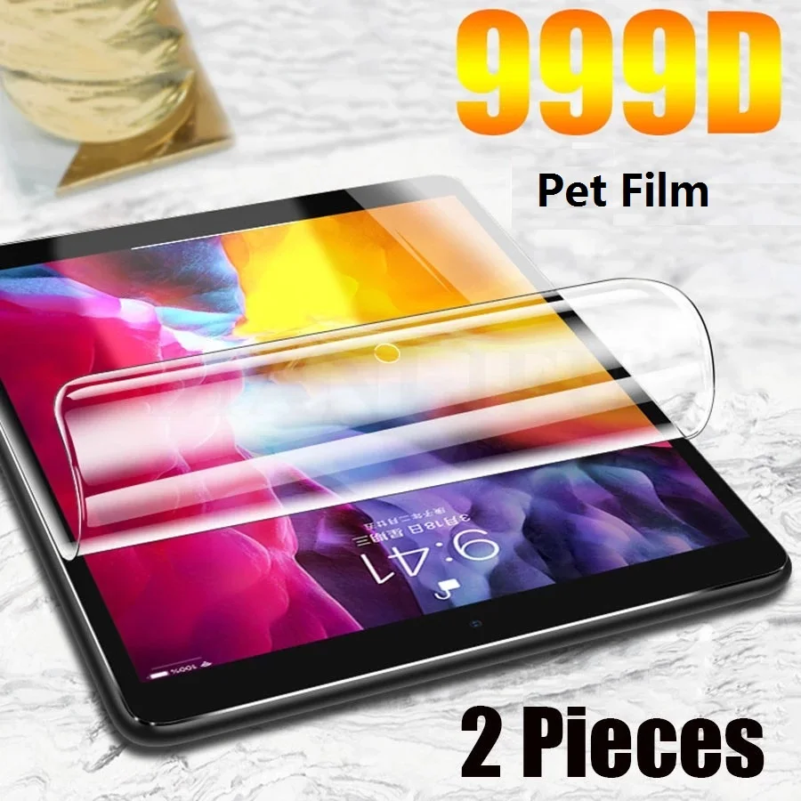 ПЭТ-пленка 9H для iPad 10 2 дюйма 2019 2.5D полное покрытие Защита экрана Pro 11 Air 3 MiNi 5 4 2017 2018