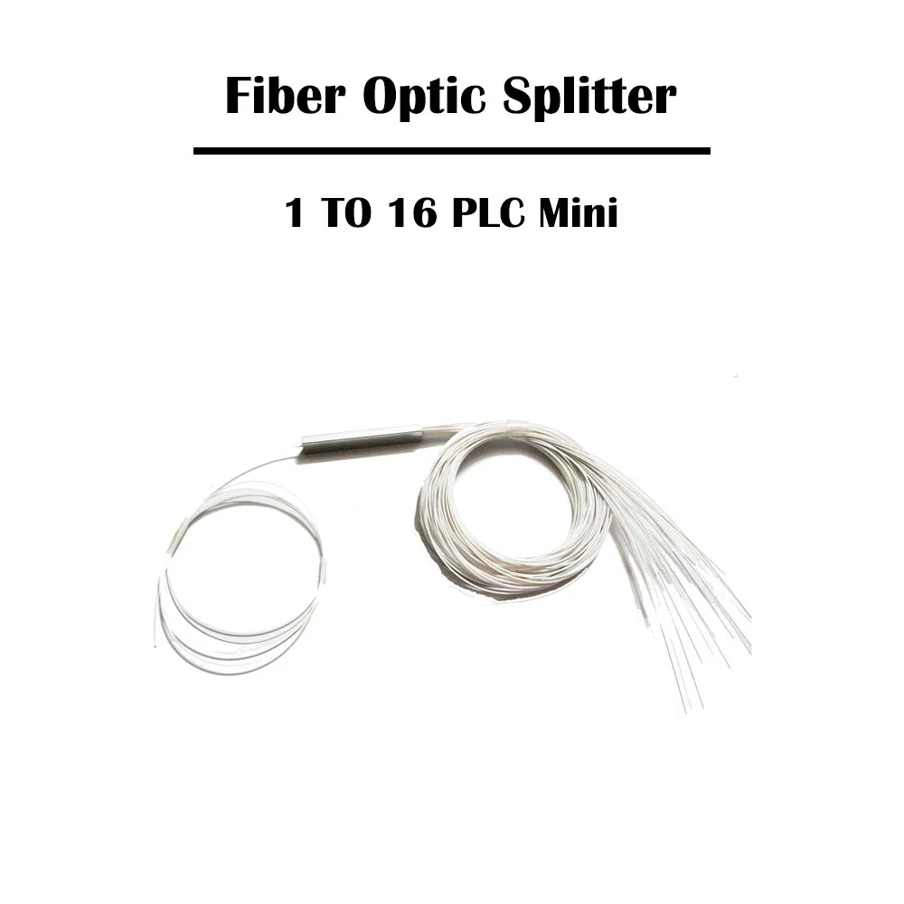 Волоконно-оптический сплиттер FTTH PLC 1X2 1X4 1X8 1X16 0 9 мм мини-трубка без разъема SM